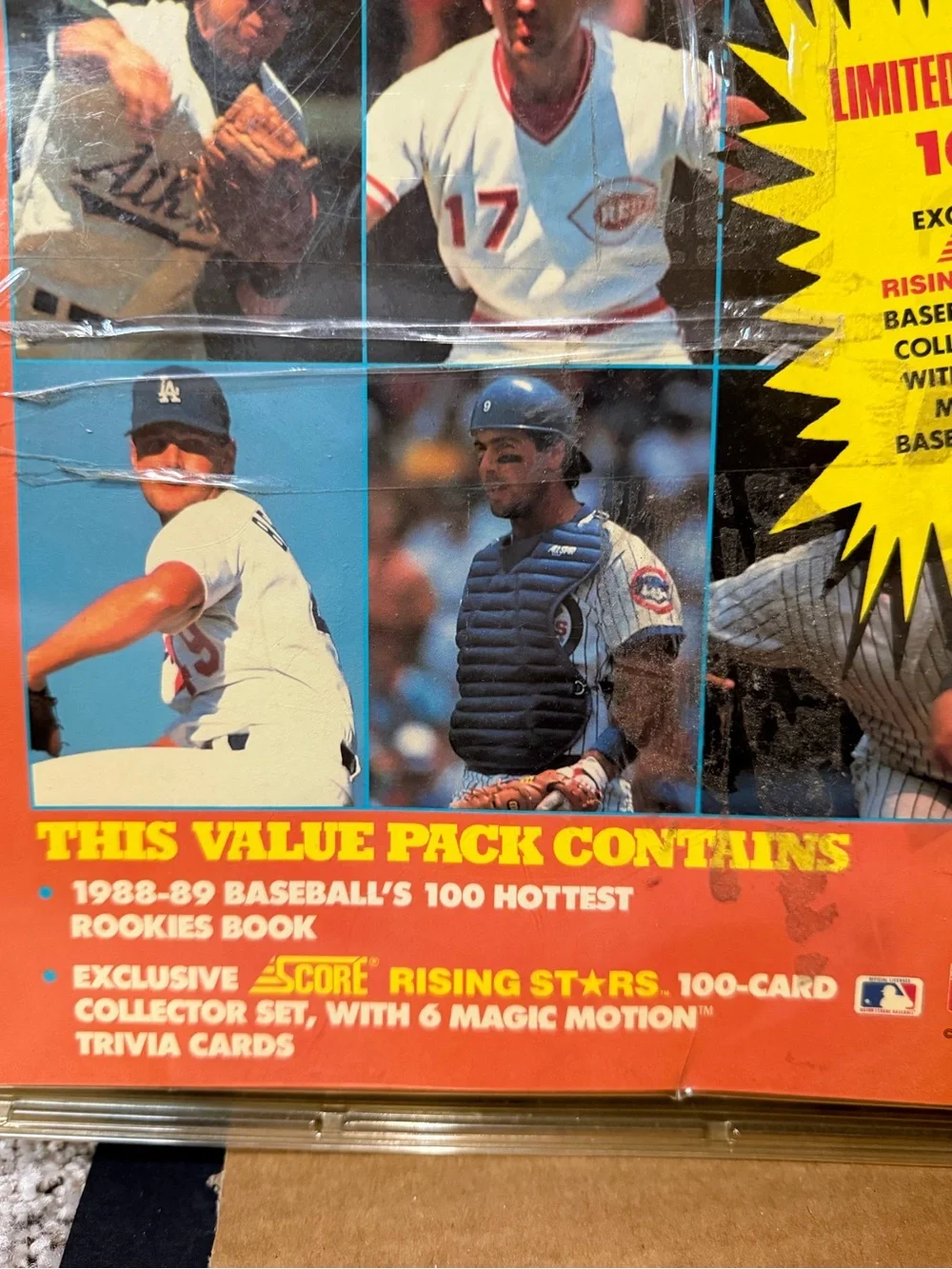 1988-89 Score Limited Edition Baseball's 100 Hottest Rookies Collector Set